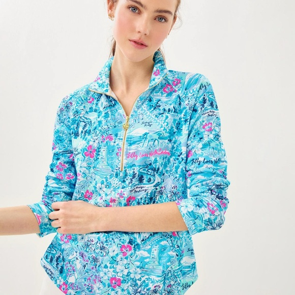 NWOT Lilly Pulitzer UPF 50+ Skipper Popover - Picture 1 of 6